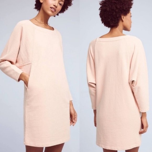 Anthropologie Dresses & Skirts - ANTHROPOLOGIE Holding Horses peach cocoon dress XS NEW $148